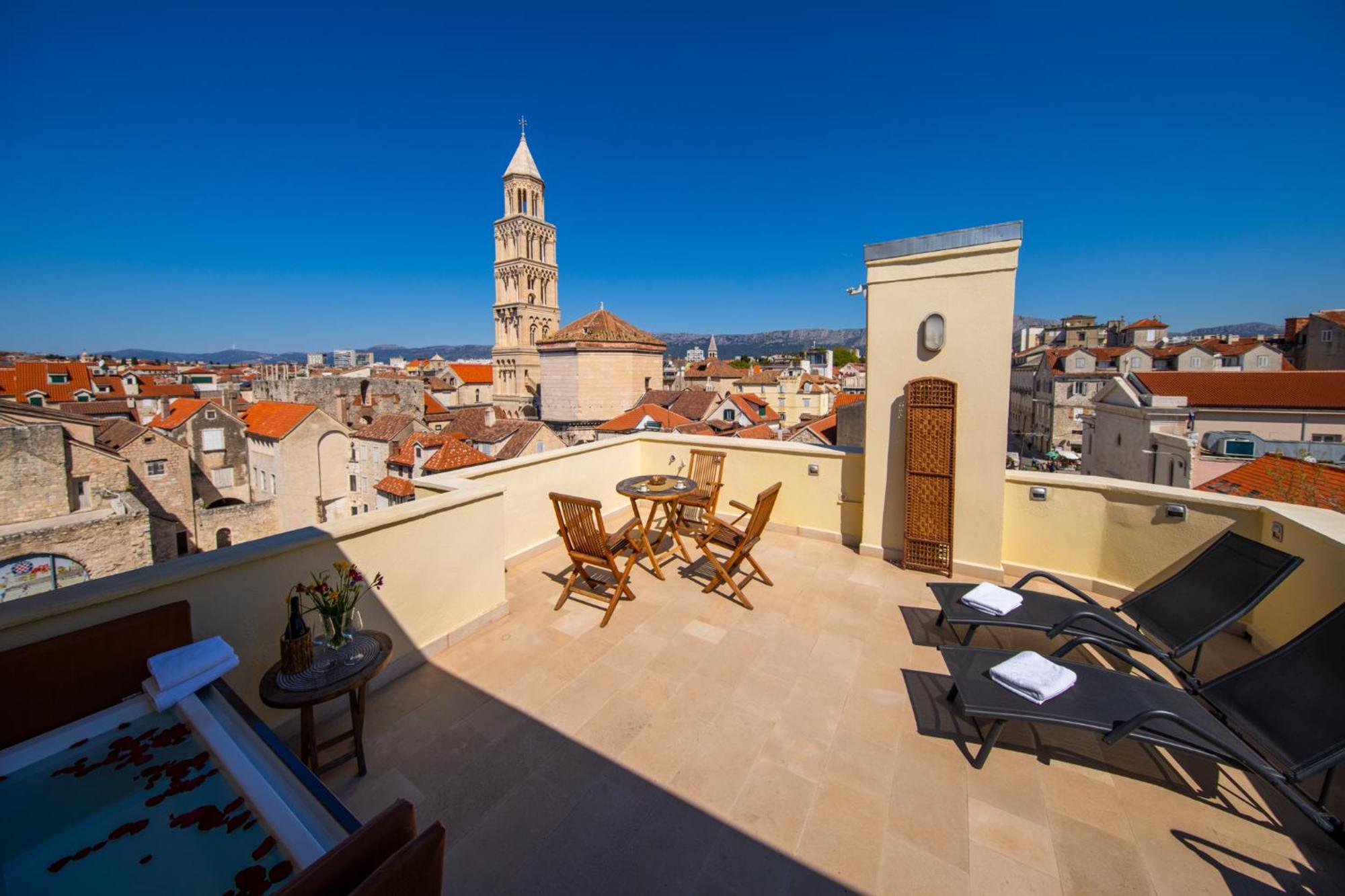 شقة Terazza Grande In Diocletian Tower سبليت المظهر الخارجي الصورة
