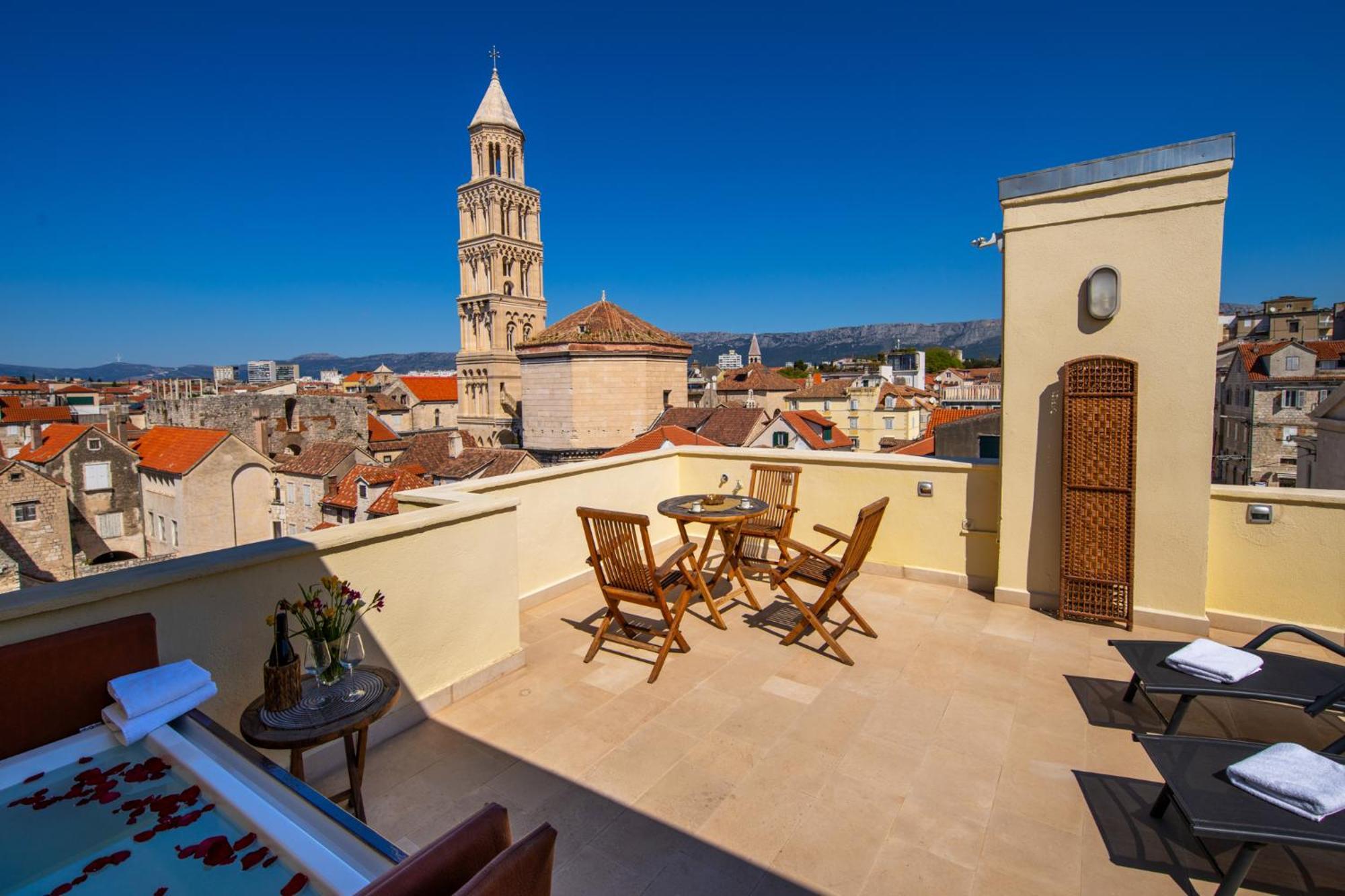 شقة Terazza Grande In Diocletian Tower سبليت المظهر الخارجي الصورة