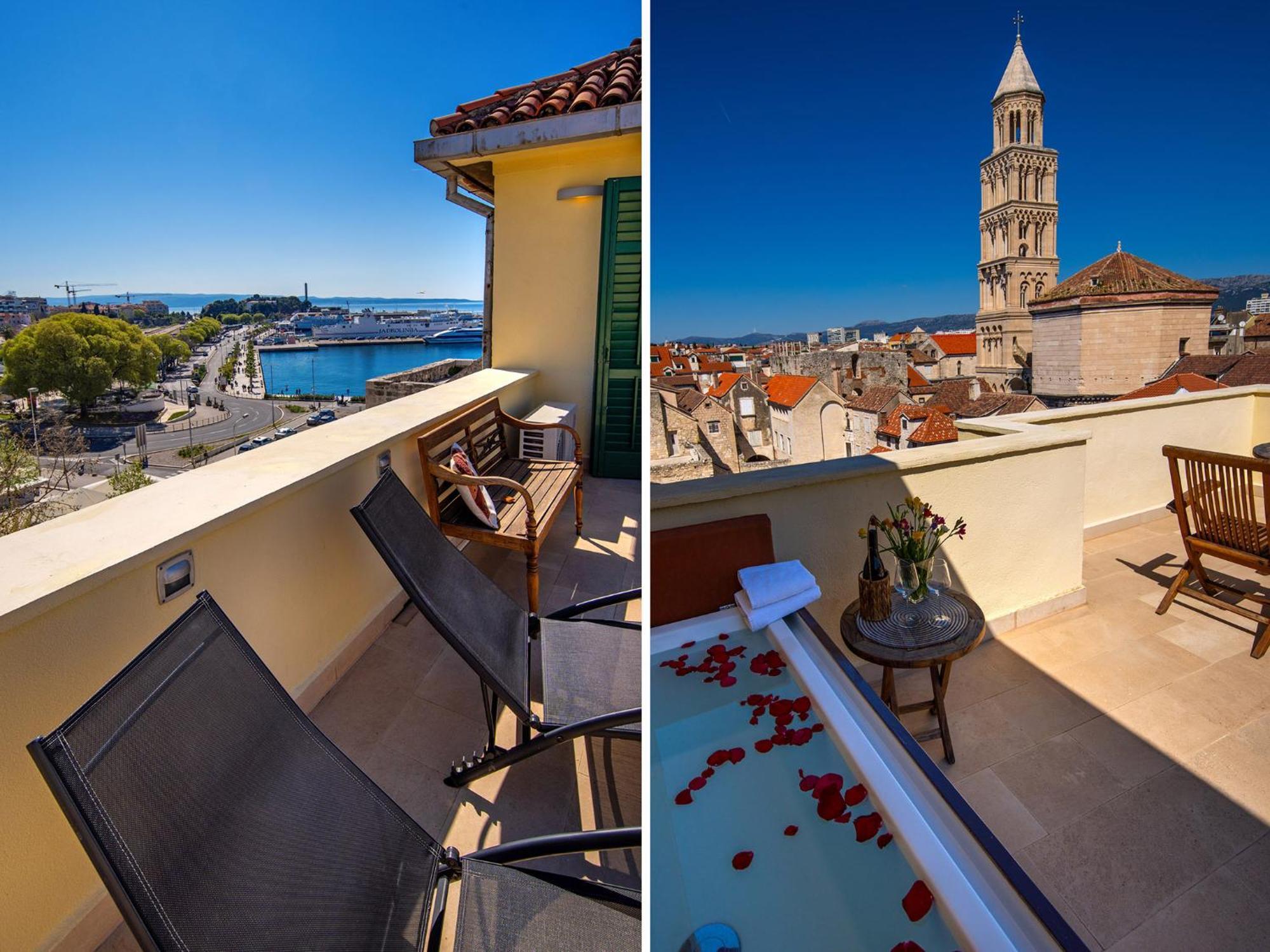 شقة Terazza Grande In Diocletian Tower سبليت المظهر الخارجي الصورة